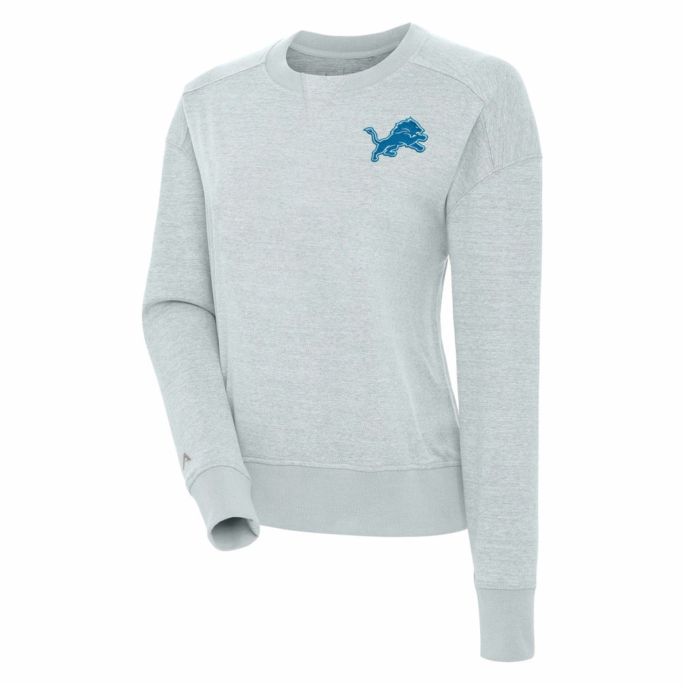 Antigua Women's Forward Fleece Pullover Sweatshirt - Detroit Lions