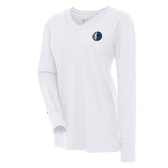 NBA Dallas Mavericks Antigua Women's Symbolic Long Sleeve V-Neck Top sale