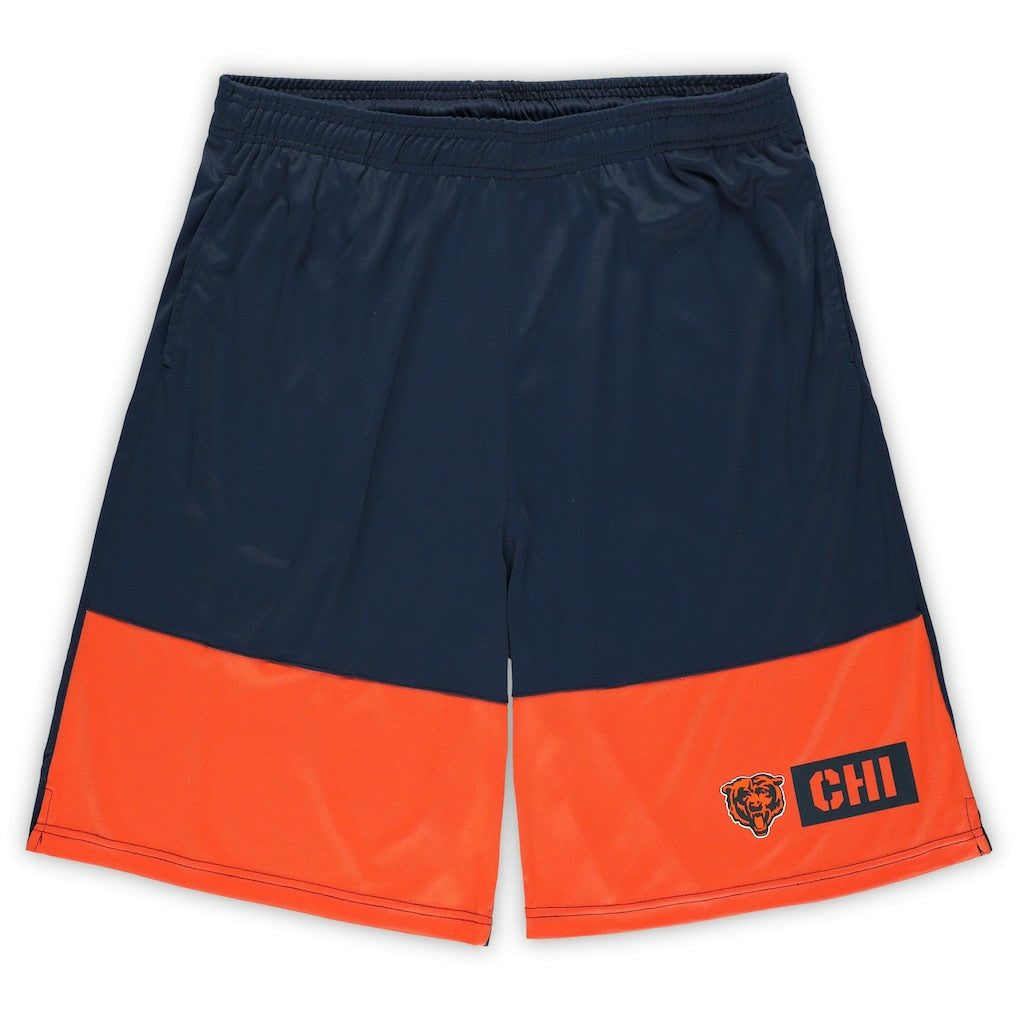 Big & Tall Best of the Best Performance Shorts - Chicago Bears