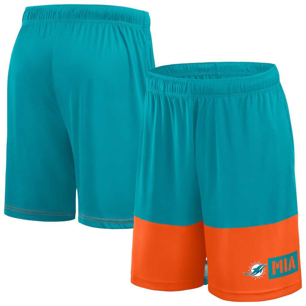 Big & Tall Best of the Best Performance Shorts - Miami Dolphins