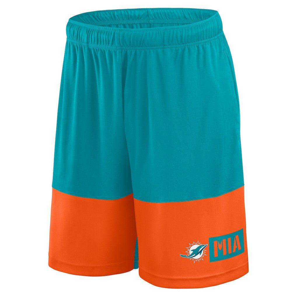 Big & Tall Best of the Best Performance Shorts - Miami Dolphins