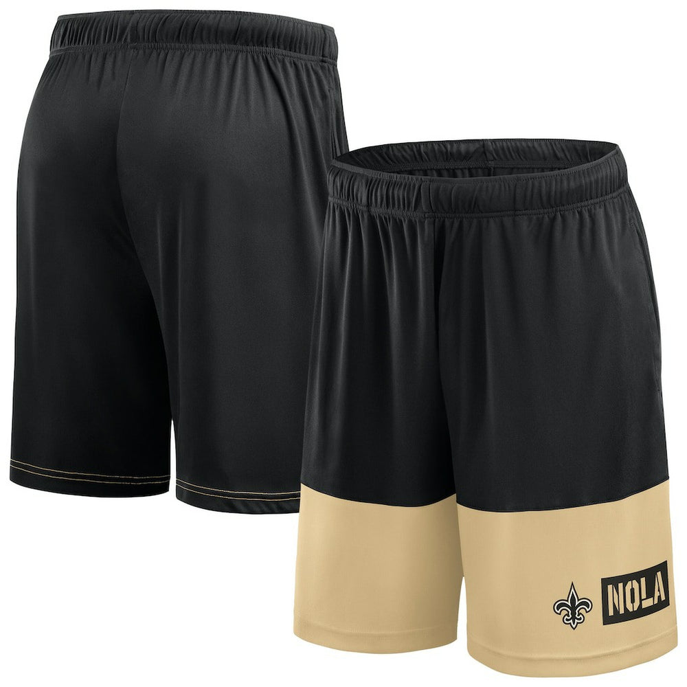 Big & Tall Best of the Best Performance Shorts - New Orleans Saints