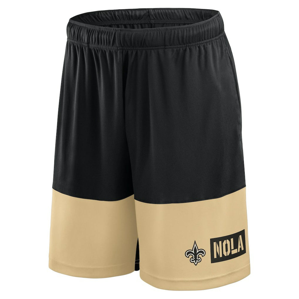 Big & Tall Best of the Best Performance Shorts - New Orleans Saints
