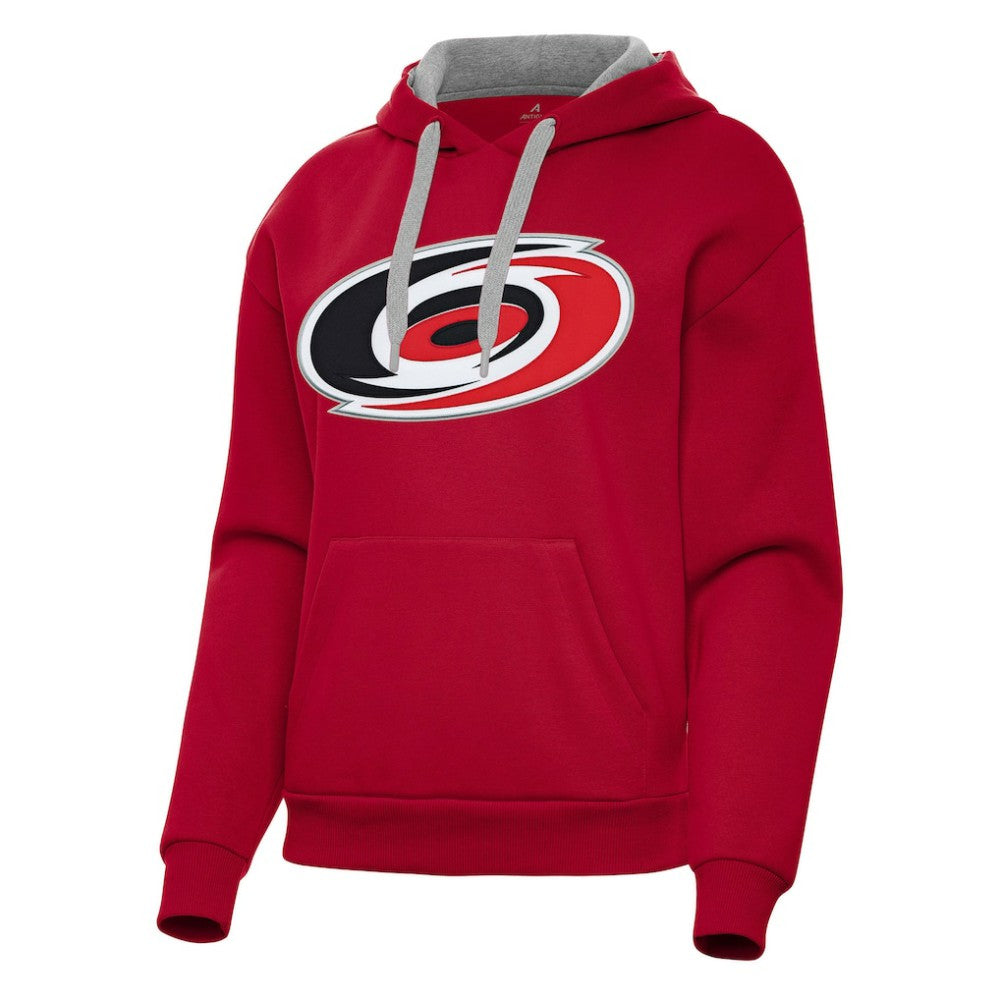 NHL Red Carolina Hurricanes Antigua Women's Victory Pullover Hoodie
