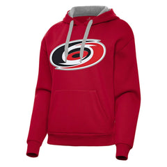 NHL Red Carolina Hurricanes Antigua Women's Victory Pullover Hoodie