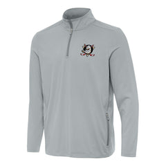 NHL Gray Anaheim Ducks Antigua Perilous Quarter-Zip Sweatshirt