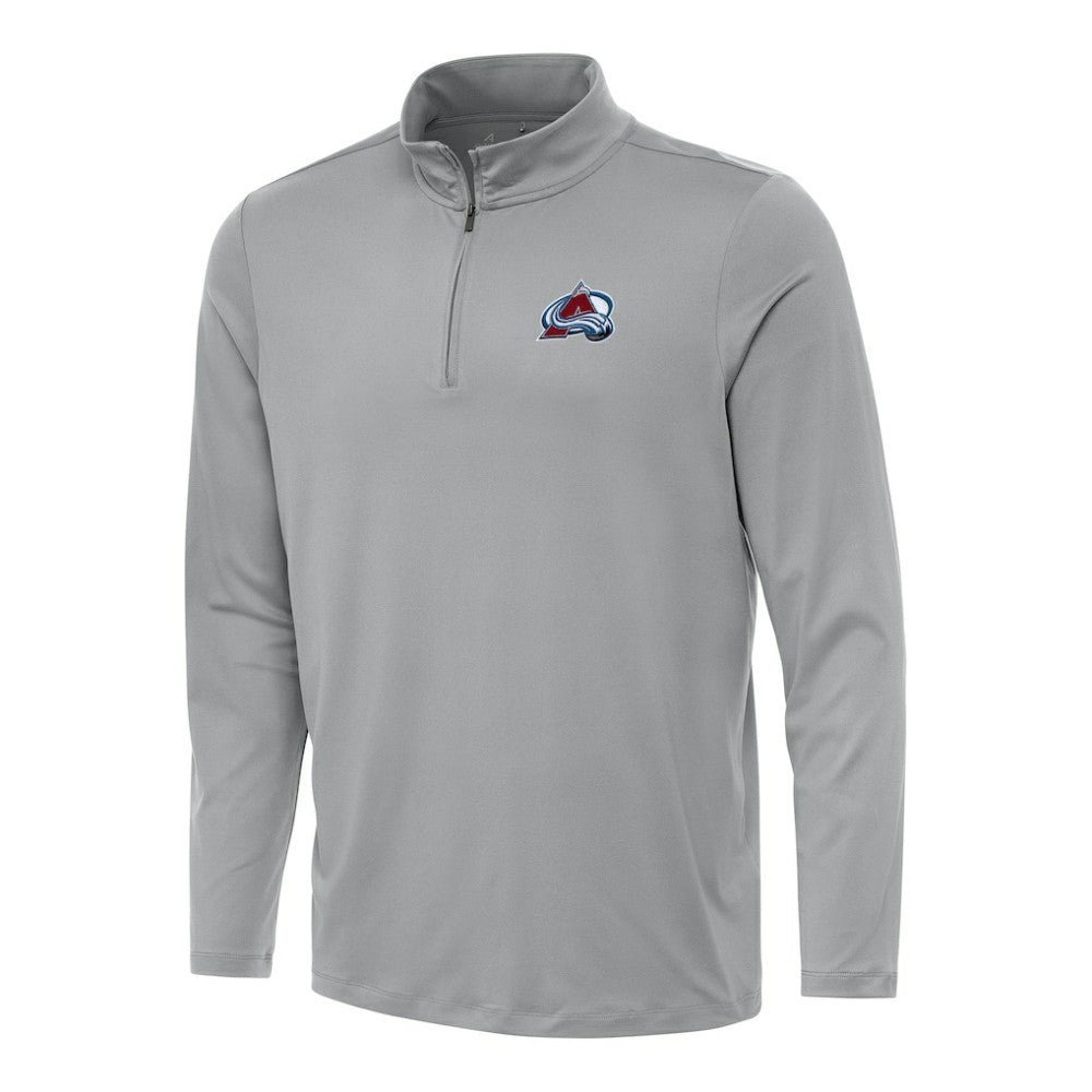 NHL Gray Colorado Avalanche Antigua Reprocess Quarter-Zip Top