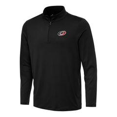 NHL Black Carolina Hurricanes Antigua Reprocess Quarter-Zip Top