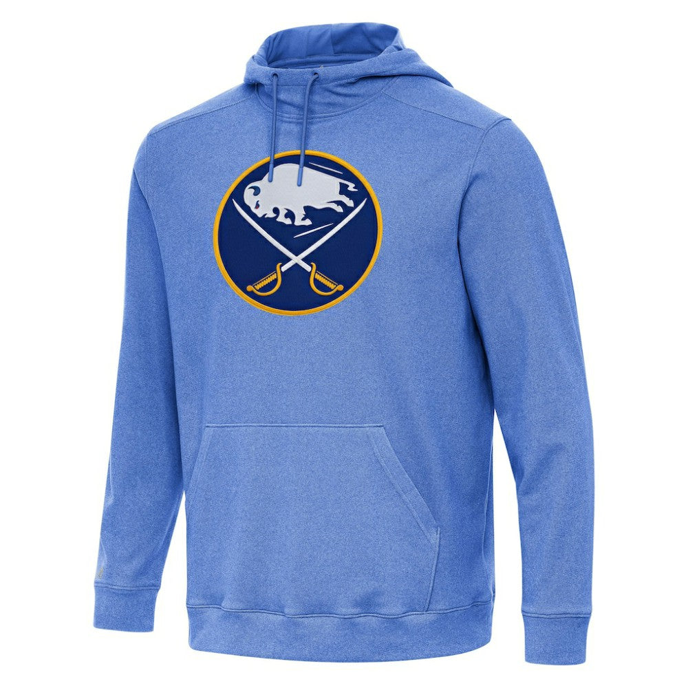 NHL Heather Royal Buffalo Sabres Antigua Cloud Pullover Hoodie