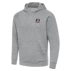 NHL Heather Gray Anaheim Ducks Antigua Big & Tall Victory Pullover Hoodie