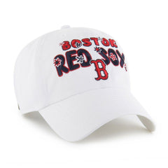 MLB Boston Red Sox '47 Women's Flower Power Clean Up Adjustable Hat