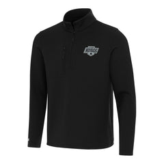 NHL Black Los Angeles Kings Antigua Insider Quarter-Zip Top