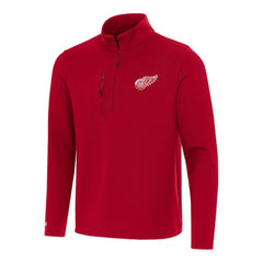 NHL Red Detroit Red Wings Antigua Insider Quarter-Zip Top