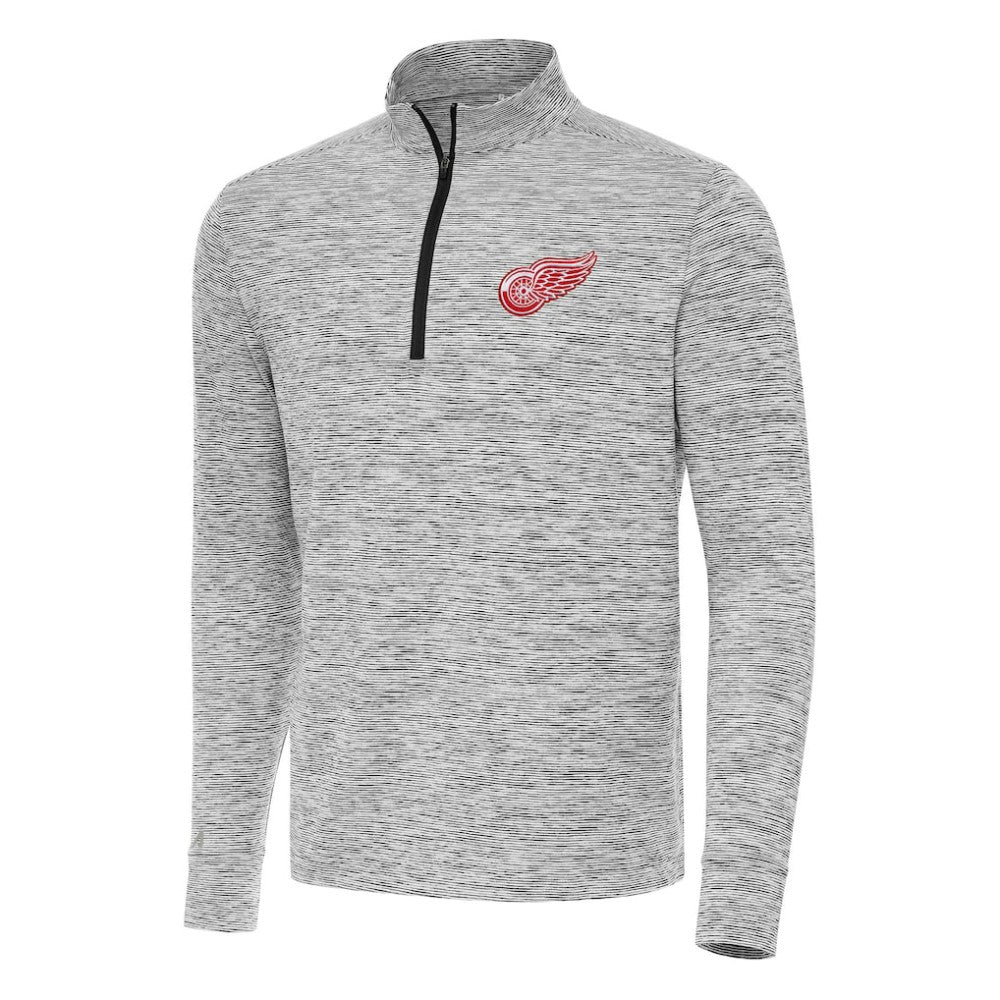 NHL Black Detroit Red Wings Antigua Cause Quarter-Zip Top