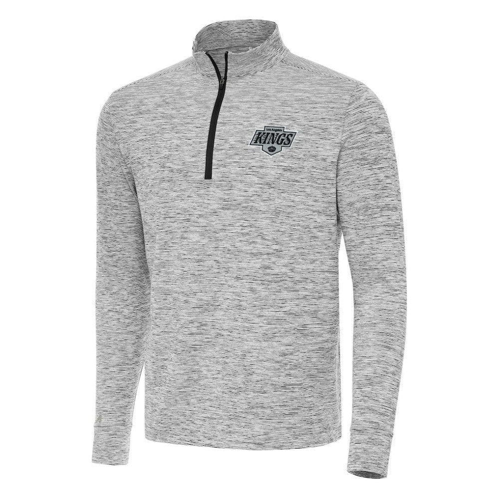 NHL Black Los Angeles Kings Antigua Cause Quarter-Zip Top