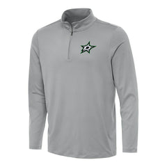 NHL Gray Dallas Stars Antigua Reprocess Quarter-Zip Top