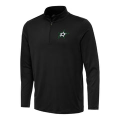 NHL Black Dallas Stars Antigua Reprocess Quarter-Zip Top