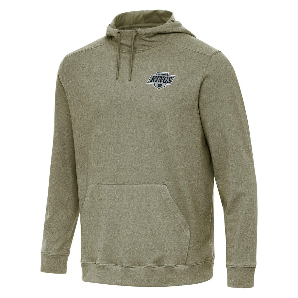 NHL Olive Los Angeles Kings Antigua Cloud Pullover Hoodie
