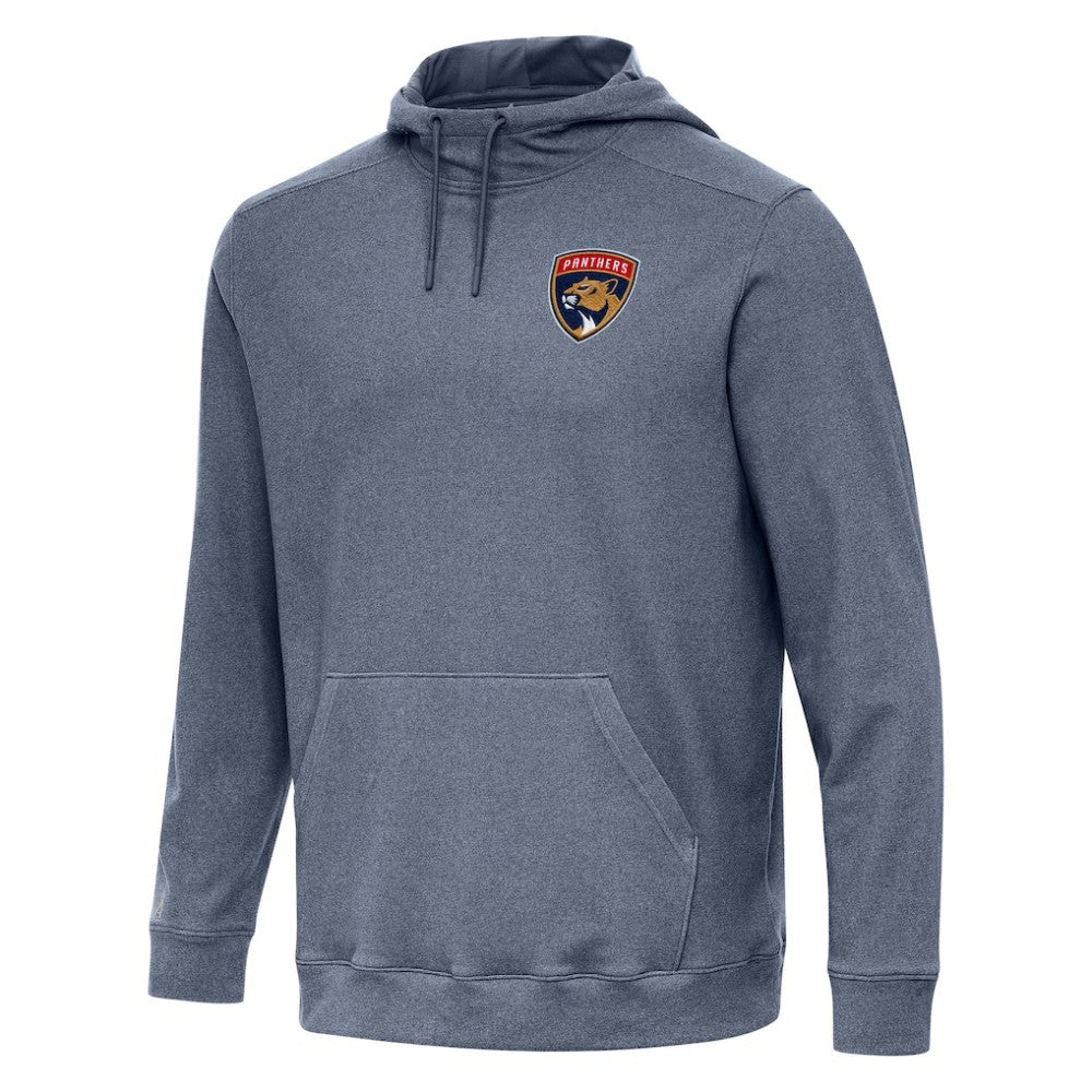 NHL Heather Navy Florida Panthers Antigua Cloud Pullover Hoodie