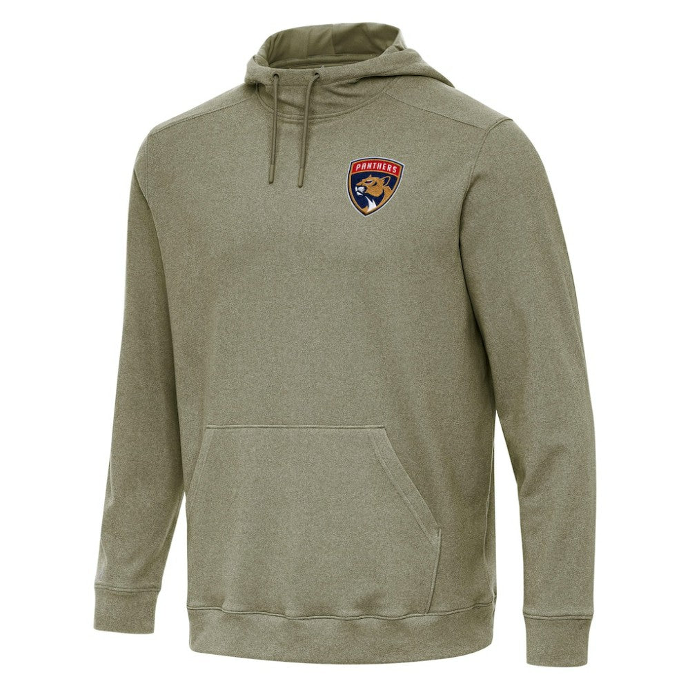 NHL Olive Florida Panthers Antigua Cloud Pullover Hoodie