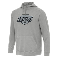 NHL Heather Gray Los Angeles Kings Antigua Cloud Pullover Hoodie