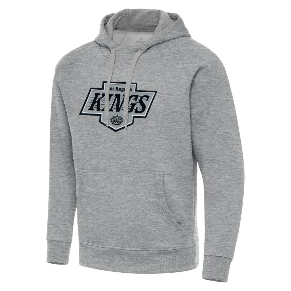 NHL Heather Gray Los Angeles Kings Antigua Big & Tall Victory Pullover Hoodie