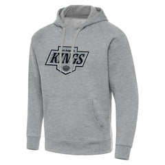 NHL Heather Gray Los Angeles Kings Antigua Big & Tall Victory Pullover Hoodie