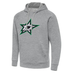NHL Heather Gray Dallas Stars Antigua Big & Tall Victory Pullover Hoodie