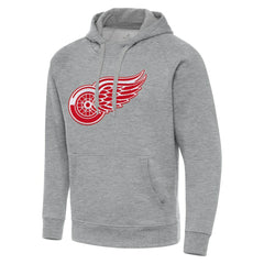 NHL Heather Gray Detroit Red Wings Antigua Big & Tall Victory Pullover Hoodie