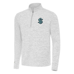NHL Gray Seattle Kraken Antigua Cause Quarter-Zip Top