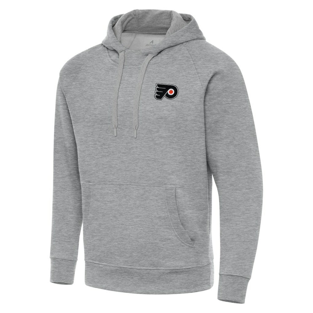 NHL Heather Gray Philadelphia Flyers Antigua Big & Tall Victory Pullover Hoodie