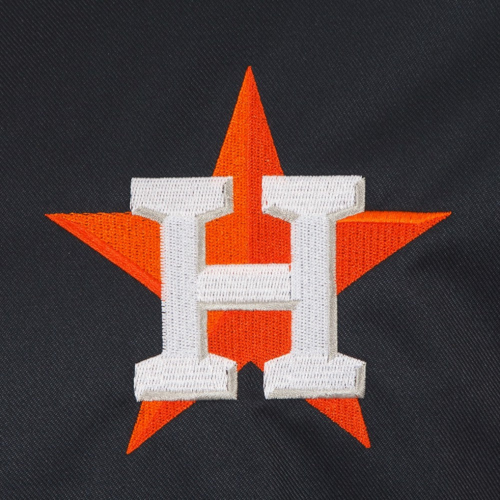 MLB Houston Astros JH Design Youth Reversible Fleece Full-Snap Hoodie Jacket