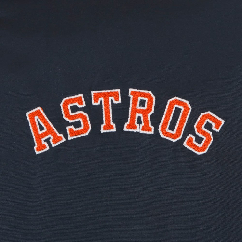 MLB Houston Astros JH Design Youth Reversible Fleece Full-Snap Hoodie Jacket