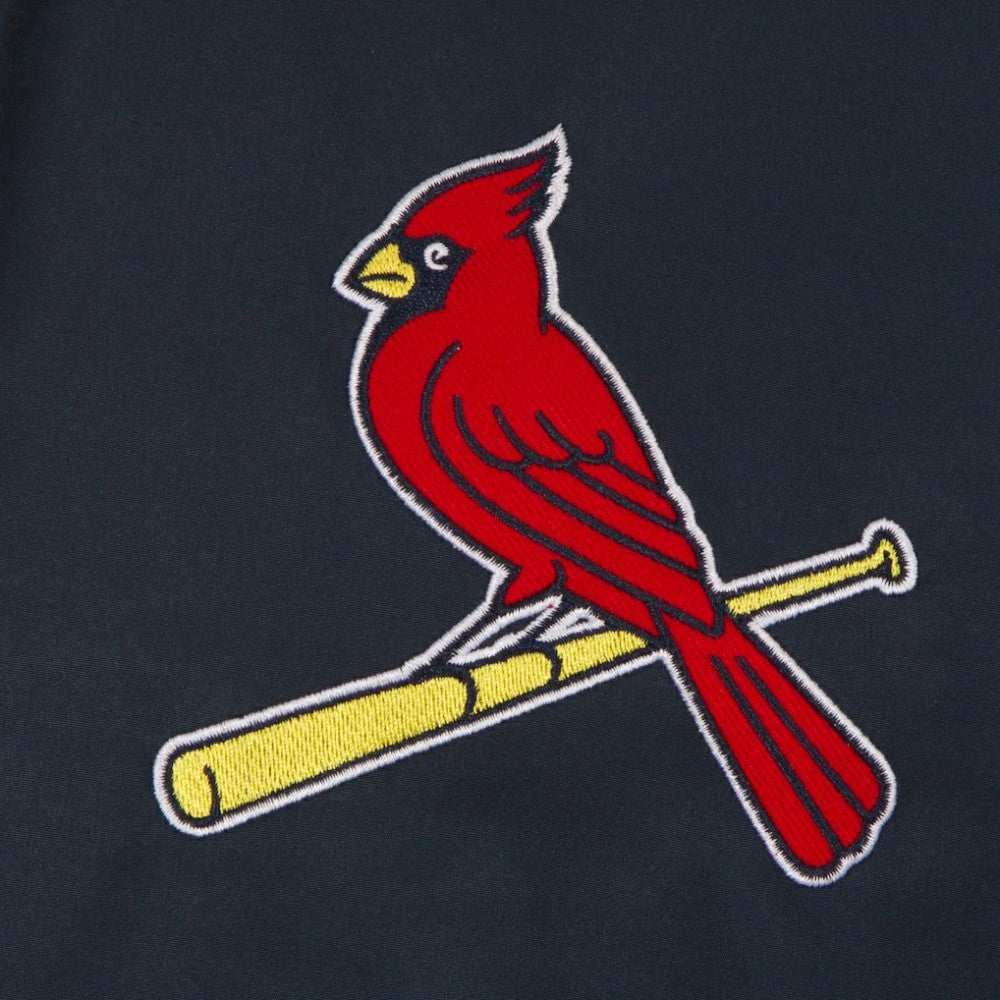 MLB St. Louis Cardinals JH Design Youth Reversible Fleece Full-Snap Hoodie Jacket