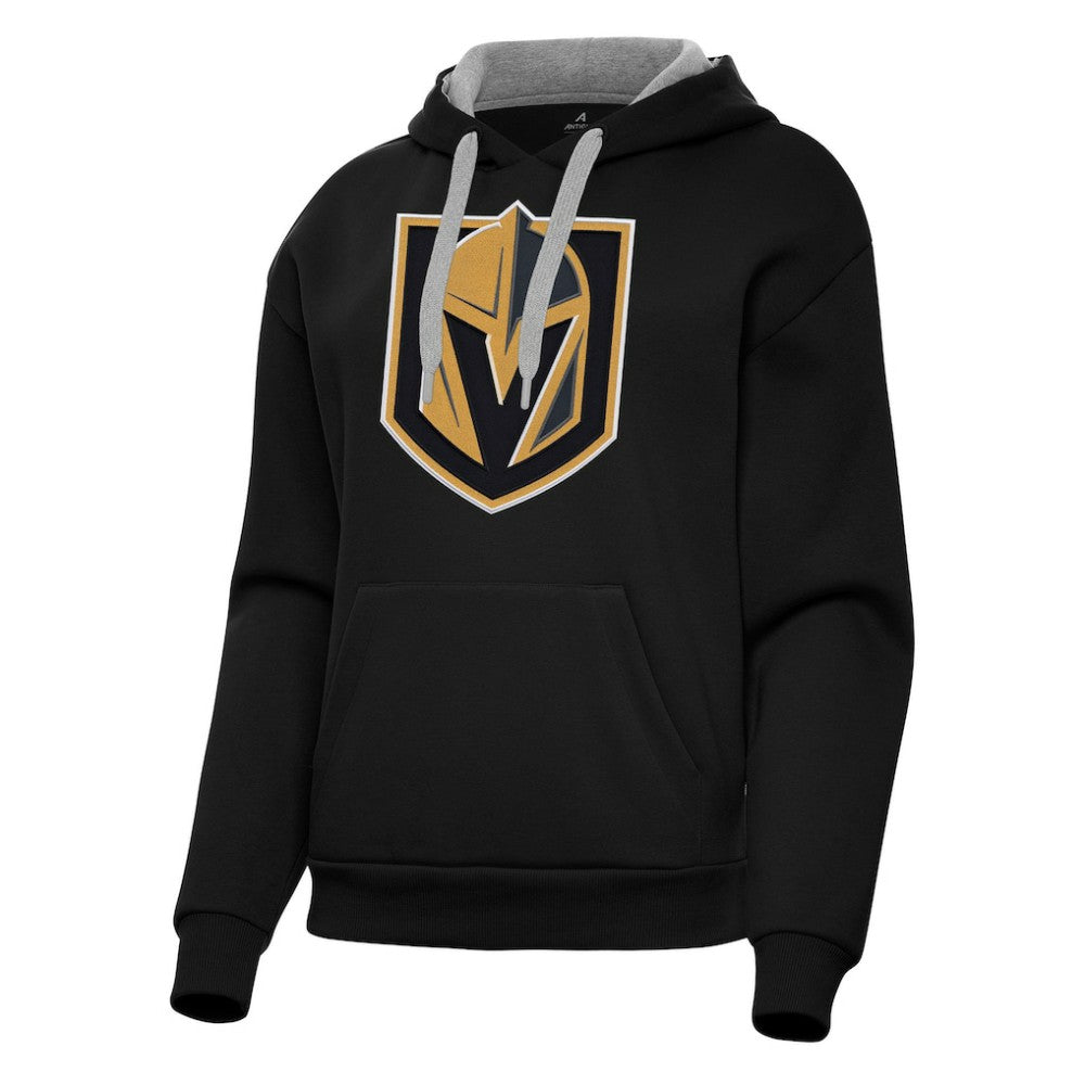 NHL Black Vegas Golden Knights Antigua Women's Victory Pullover Hoodie