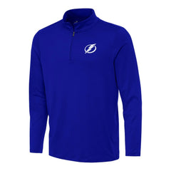 NHL Royal Tampa Bay Lightning Antigua Reprocess Quarter-Zip Top
