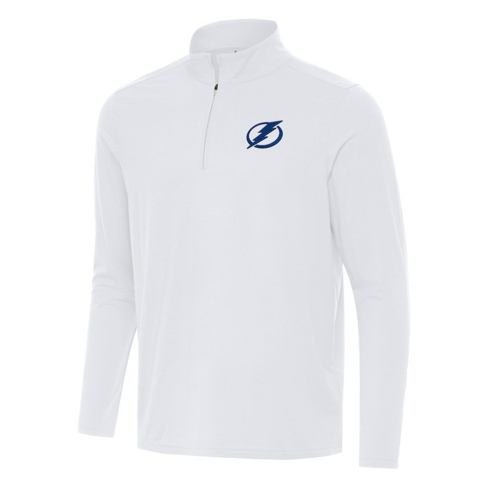 NHL White Tampa Bay Lightning Antigua Intent Quarter-Zip Top