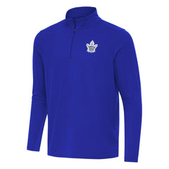 NHL Royal Toronto Maple Leafs Antigua Intent Quarter-Zip Top