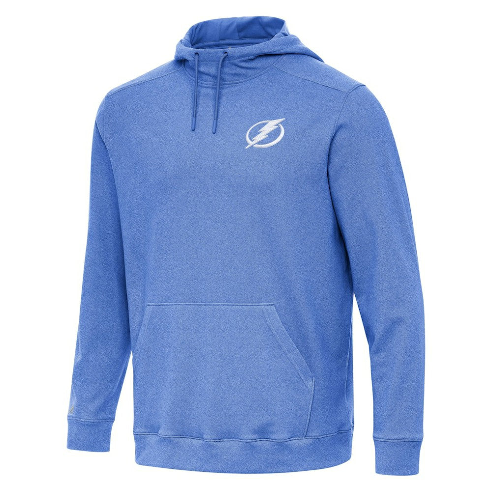 NHL Heather Royal Tampa Bay Lightning Antigua Cloud Pullover Hoodie