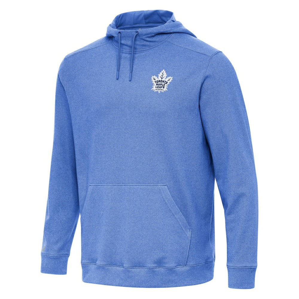 NHL Heather Royal Toronto Maple Leafs Antigua Cloud Pullover Hoodie
