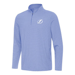 NHL Royal Tampa Bay Lightning Antigua Twine Quarter-Zip Top