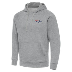 NHL Heather Gray Washington Capitals Antigua Big & Tall Victory Pullover Hoodie