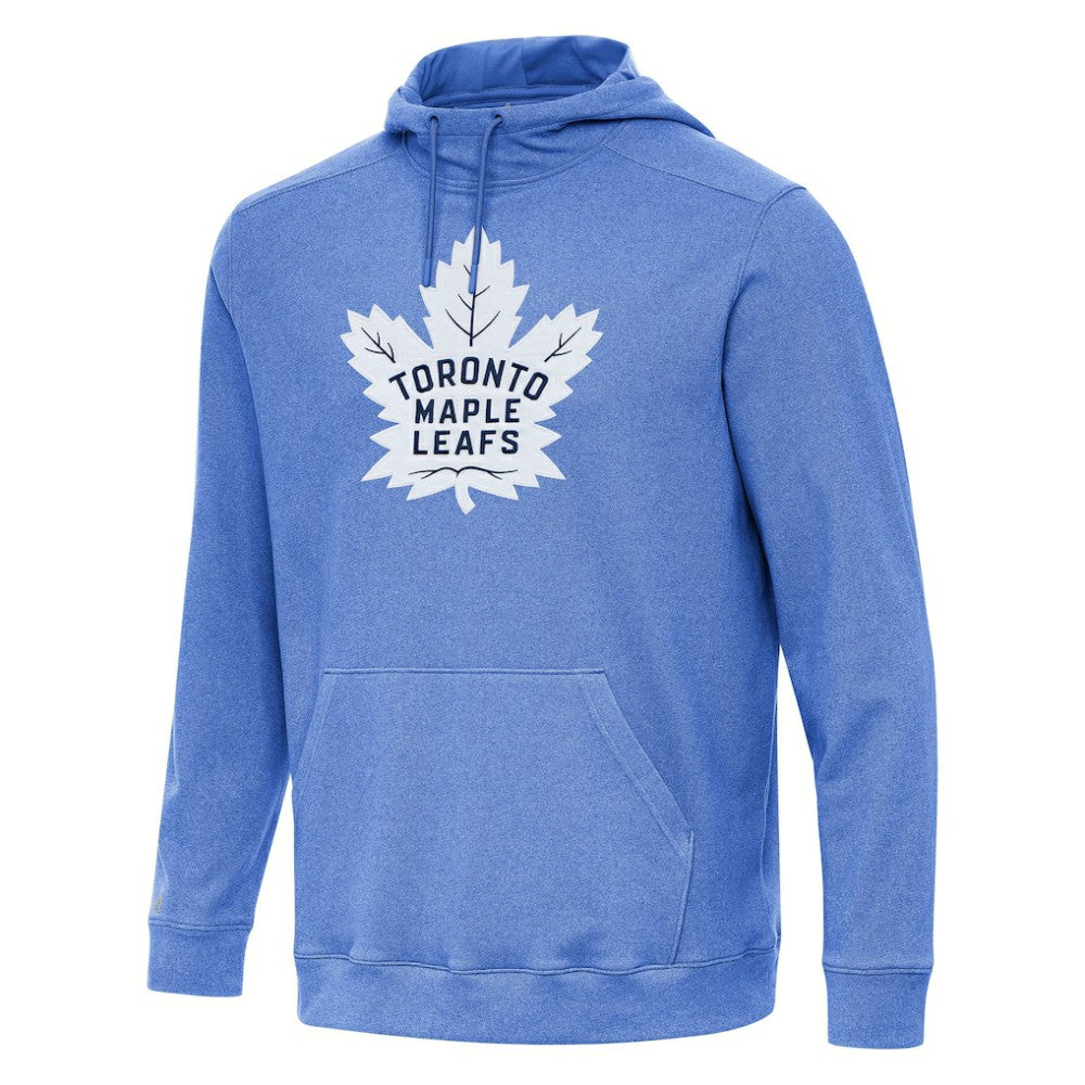 NHL Heather Royal Toronto Maple Leafs Antigua Cloud Pullover Hoodie