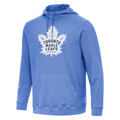 NHL Heather Royal Toronto Maple Leafs Antigua Cloud Pullover Hoodie