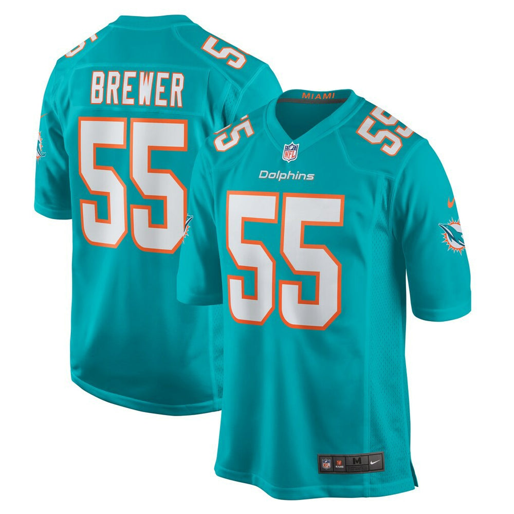 Aaron Brewer  Game Jersey - Miami Dolphins