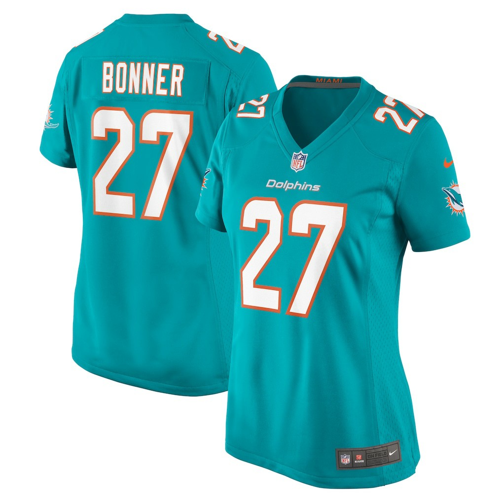 Ethan Bonner  Women's Game Jersey - Miami Dolphins
