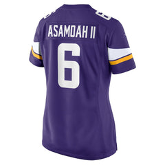 Brian Asamoah II  Women's Game Jersey - Minnesota Vikings