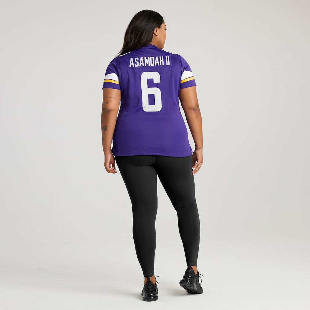 Brian Asamoah II  Women's Game Jersey - Minnesota Vikings