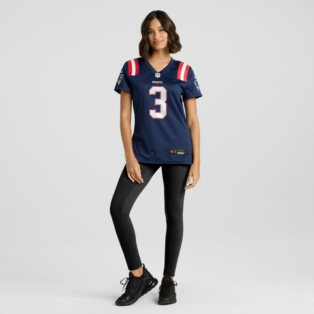 Demario Douglas  Women's Game Jersey - New England Patriots