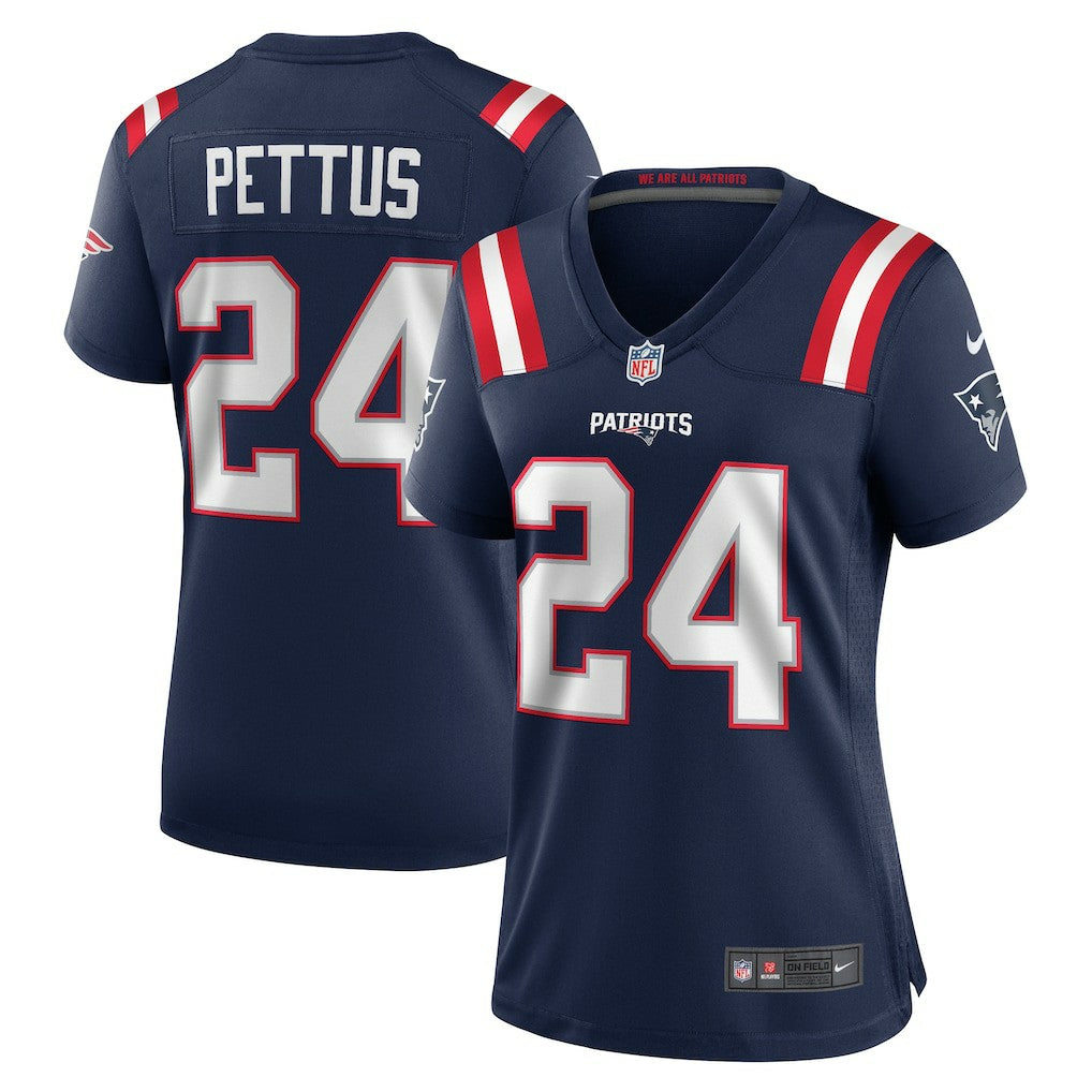 Dell Pettus  Women's Game Jersey - New England Patriots